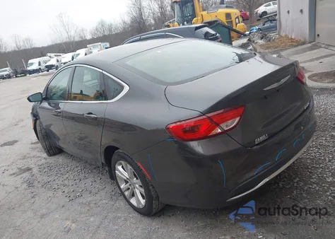 2015 Chrysler 200 Limited from USA, damaged, VIN 1C3CCCAB3FN672561